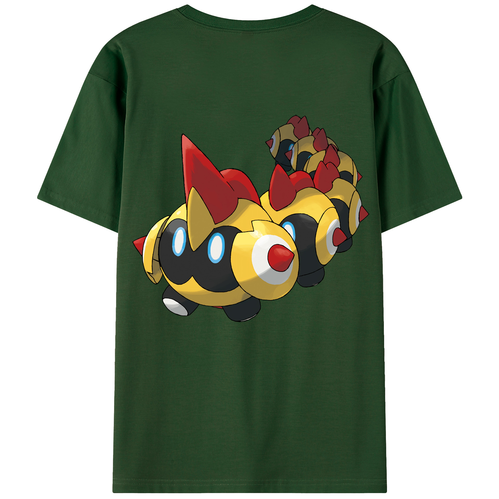 （画像用） ポケットモンスター Pokémon 綿100％半袖Tシャツ（背面プリント）